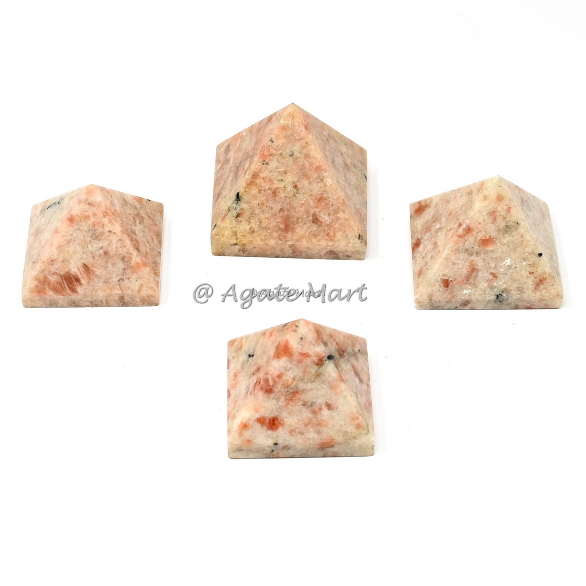 Sunstone Crystals Pyramid