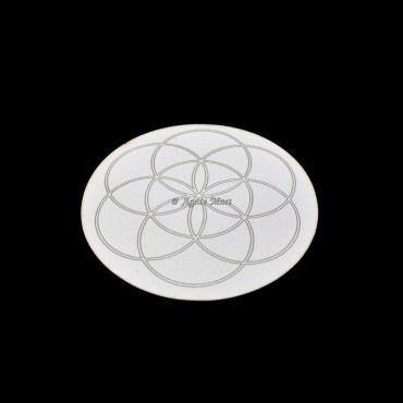 Seed Of Life Engraved MDF Grid