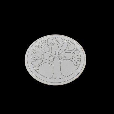 Tree Of Life Engraved Grid