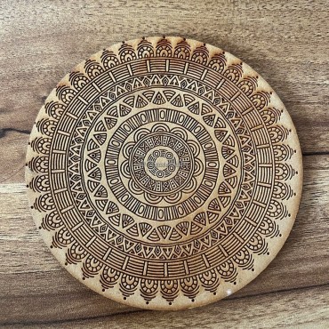 Round Mandala MDF Grid