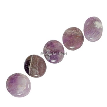 Amethyst Healing Crystals Palm Stone