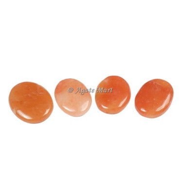 Peach Aventurine Healing Crystals Palm Stone