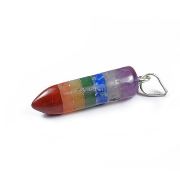 Bullet 7 Chakra Bonded Pendants