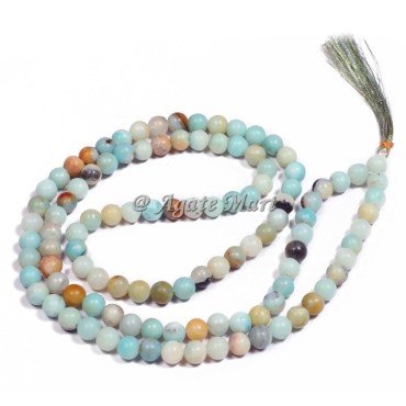 Amazonite Prayer 108 Beads Japa Mala