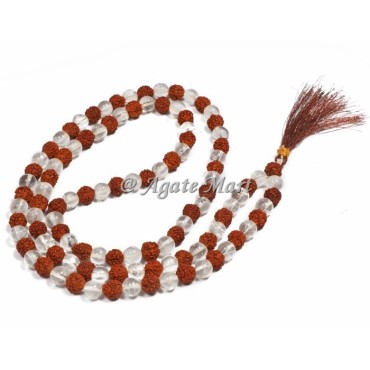 Rose Quartz Prayer 108 Beads Japa Mala