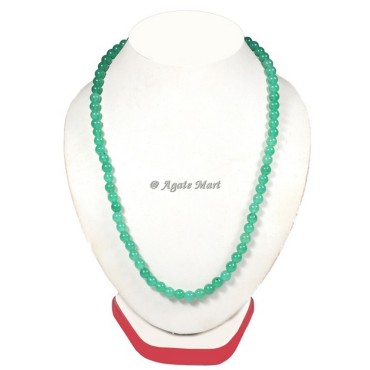 Green Aventurine Gemstone Beads Neklace