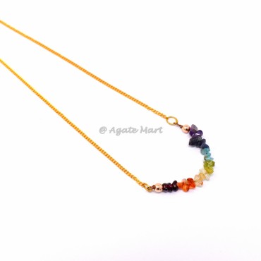 7 Chakra Gemstone Necklace