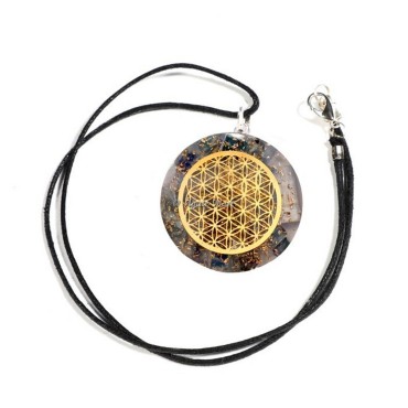 Amethyst Flower Of Life Pendants