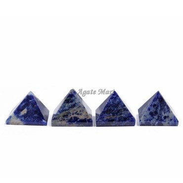 Sodalite Crystals Pyramid