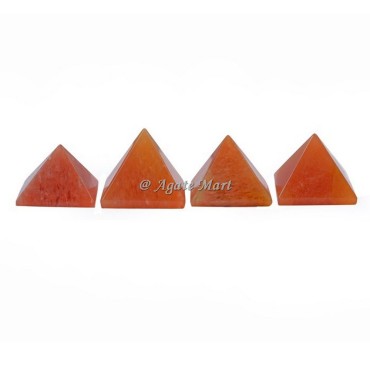 Peach Aventurine Crystals Pyramid