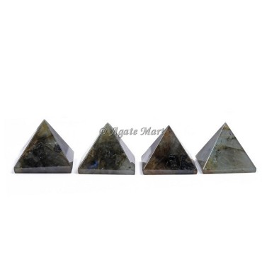 Labradorite Crystals Pyramid