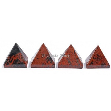 Mahagony Jasper Crystals Pyramid