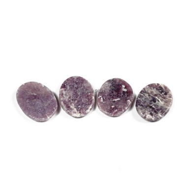 Lepidolite Thumb Worry Stone