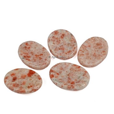 Sunstone Thumb Worry Stone