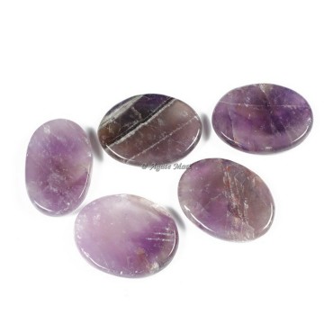 Amethyst Thumb Worry Stone