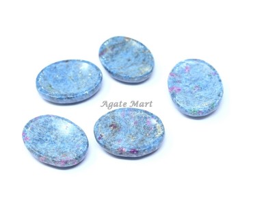 Ruby Kyanite Worry Stones
