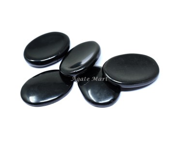 Black Obsidian Worry Stones