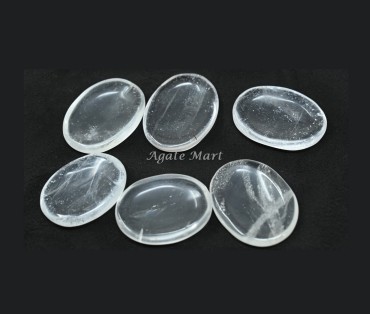 Brazilian Crystals Quartz Worry Stone