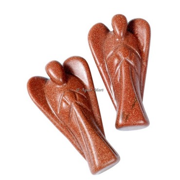 Brown Sunstone Angel