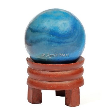 Blue Onyx Crystals Sphere