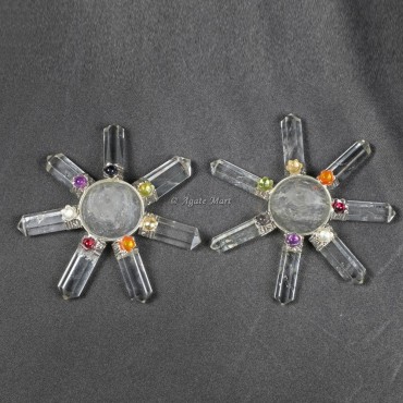 Crystal Seven Chakra Crystals Energy Generator