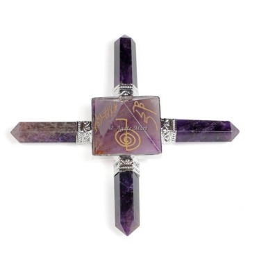 Amethyst Usai Reiki Crystals Energy Generator
