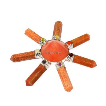 Peach Aventurine Crystals Energy Generator