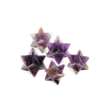 Amethyst Merkaba Healing Star