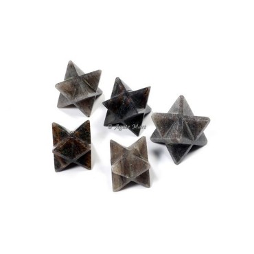 Smokey Agate Merkaba Healing Star