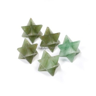 Green Aventurine Merkaba Healing Star