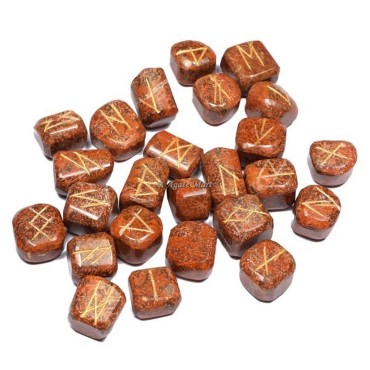 Snake Jasper Rune Set