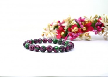 Ruby Zoisite Bracelet