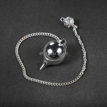 Brass Silver Ball Metal Pendulum
