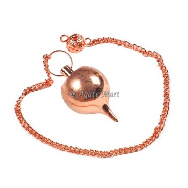 Copper Brass Pointed Ball Metal Metal Pendulum