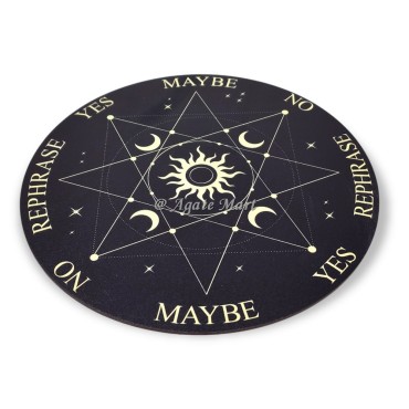 Moon And Sun Printed Pendulum Board