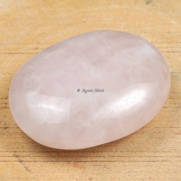 Rose Quartz Palm Stones