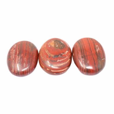 Red Jasper Palm Stone