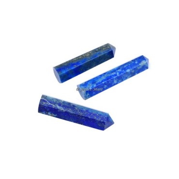 Lapis Lazuli Obelisk Faceted Pencil