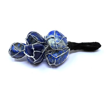 Sodalite Silver Wired Hanging For Door And Home