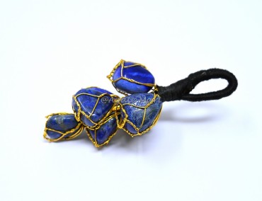 Lapis lazuli Golden Wired Hanging For Door And Home