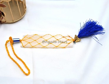 Selenite Yellow Thread Hanging For Home And Door
