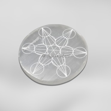 Metatron Accent Selenite Charging Plate