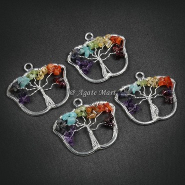 Tree Of Life Butterfly Shape Pendant